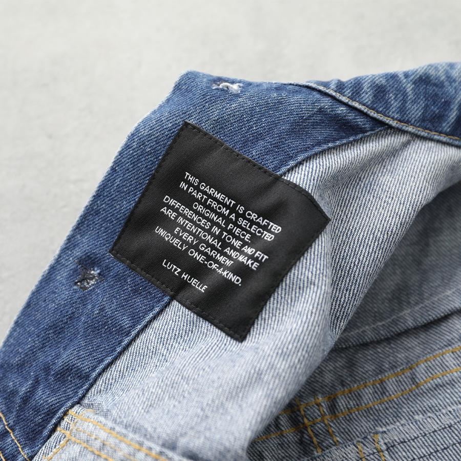 LUTZ HUELLE（ルッツヒュエル） デニム ベスト FLIP DENIM VEST