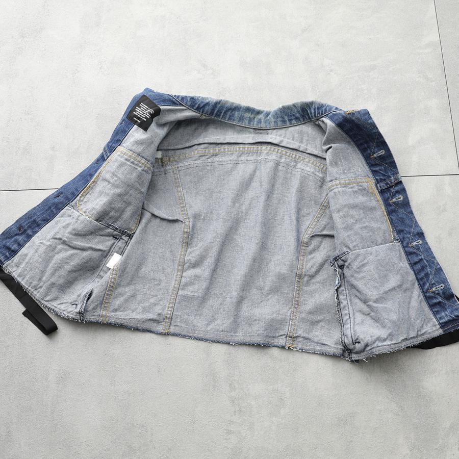LUTZ HUELLE（ルッツヒュエル） デニム ベスト FLIP DENIM VEST