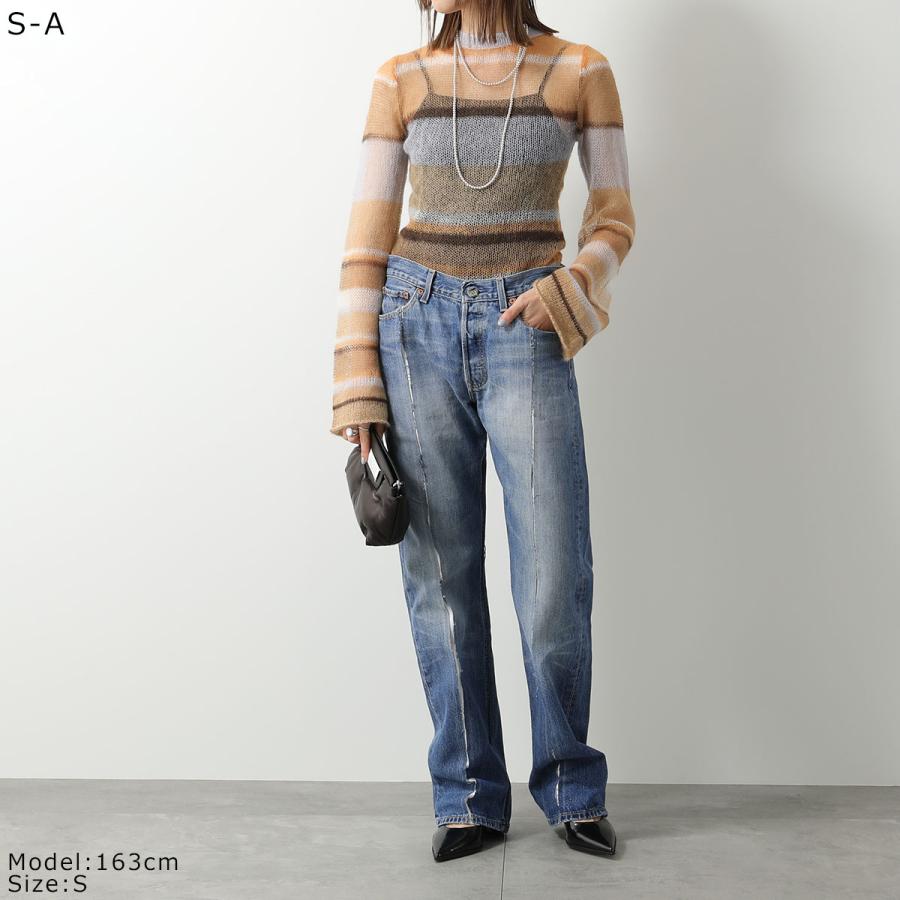 LUTZ HUELLE（ルッツヒュエル） ジーンズ LINE DENIM PANTS レディース