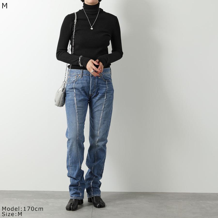 LUTZ HUELLE（ルッツヒュエル） ジーンズ LINE DENIM PANTS レディース