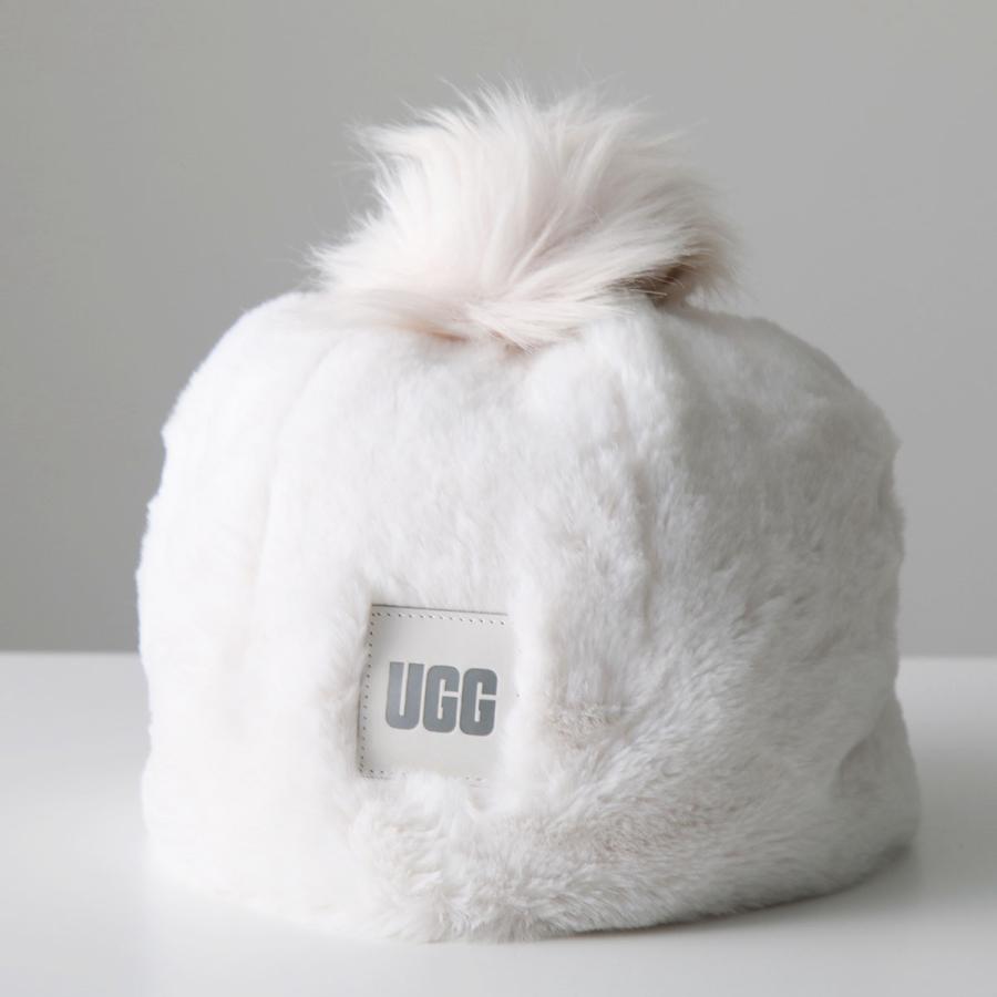 UGG アグ ファーキャップ W FAUX FUR BEANIE POM フォー ファー UGG アグ ファーキャップ W FAUX FUR BEANIE POM フォー ファー