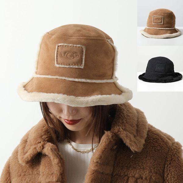 UGG（アグ） バケットハット W SHEEPSKIN BUCKET HAT シープスキン