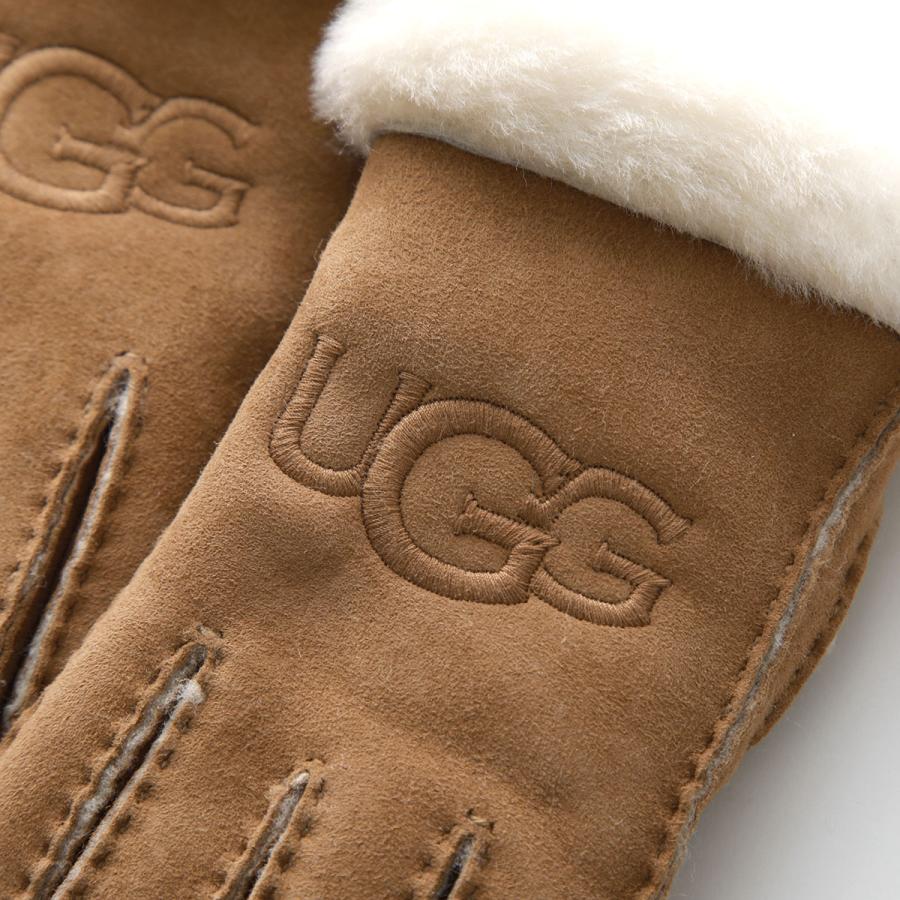 UGG（アグ） グローブ W SHEEPSKIN EMBROIDER GLOVE シープスキン