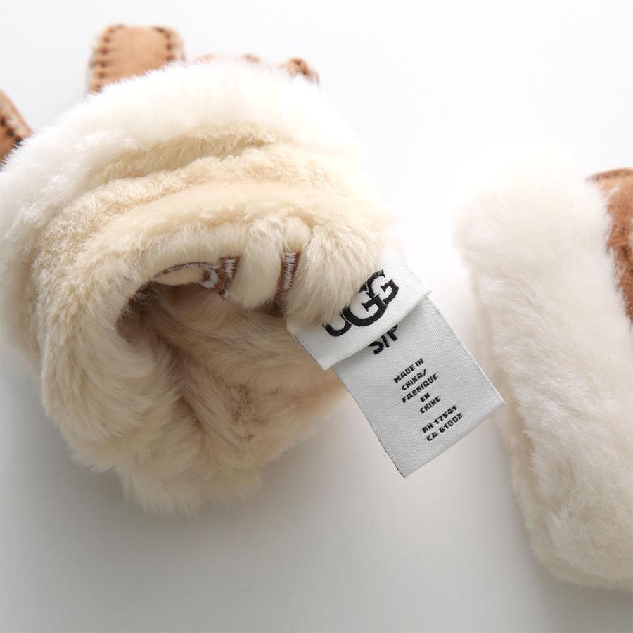 UGG（アグ） グローブ W SHEEPSKIN EMBROIDER GLOVE シープスキン