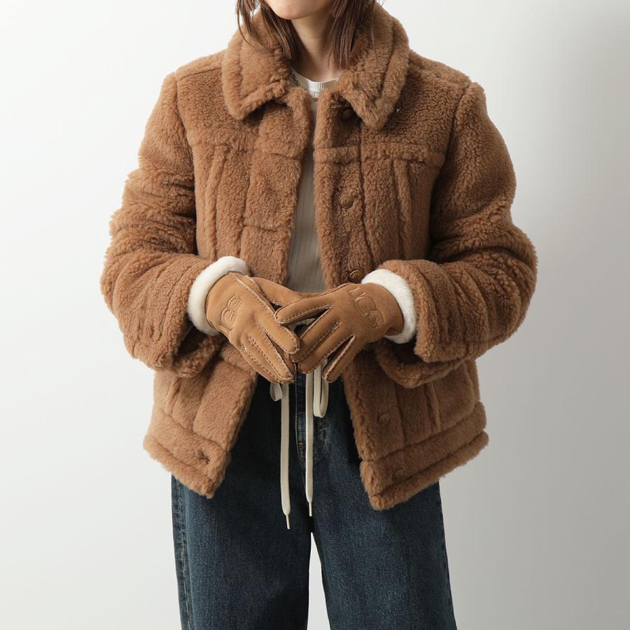 UGG（アグ） グローブ W SHEEPSKIN EMBROIDER GLOVE シープスキン