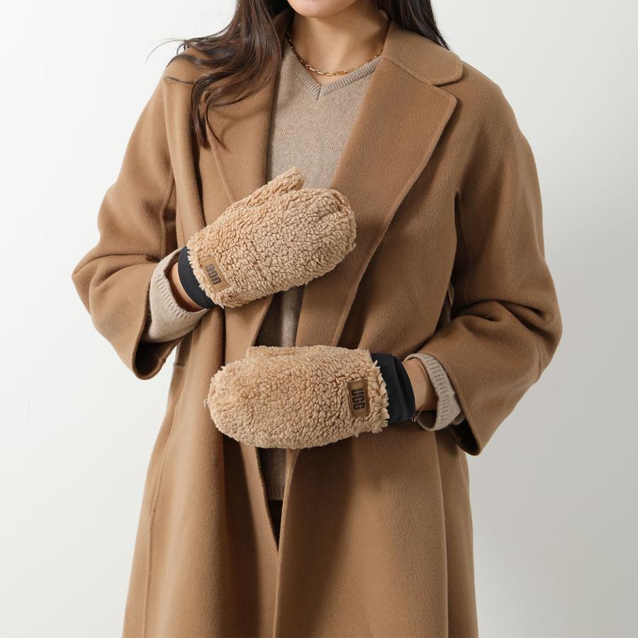 UGG アグ グローブ W SHERPA MITTEN LOGO TAPE 21631 レディース UGG アグ グローブ W SHERPA MITTEN LOGO TAPE 21631 レディース
