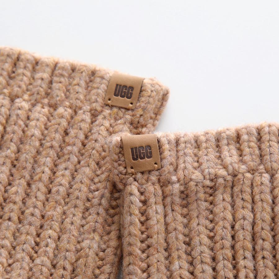 UGG（アグ） ハンドウォーマー W RIBBED FINGERLESS MITTEN リブド