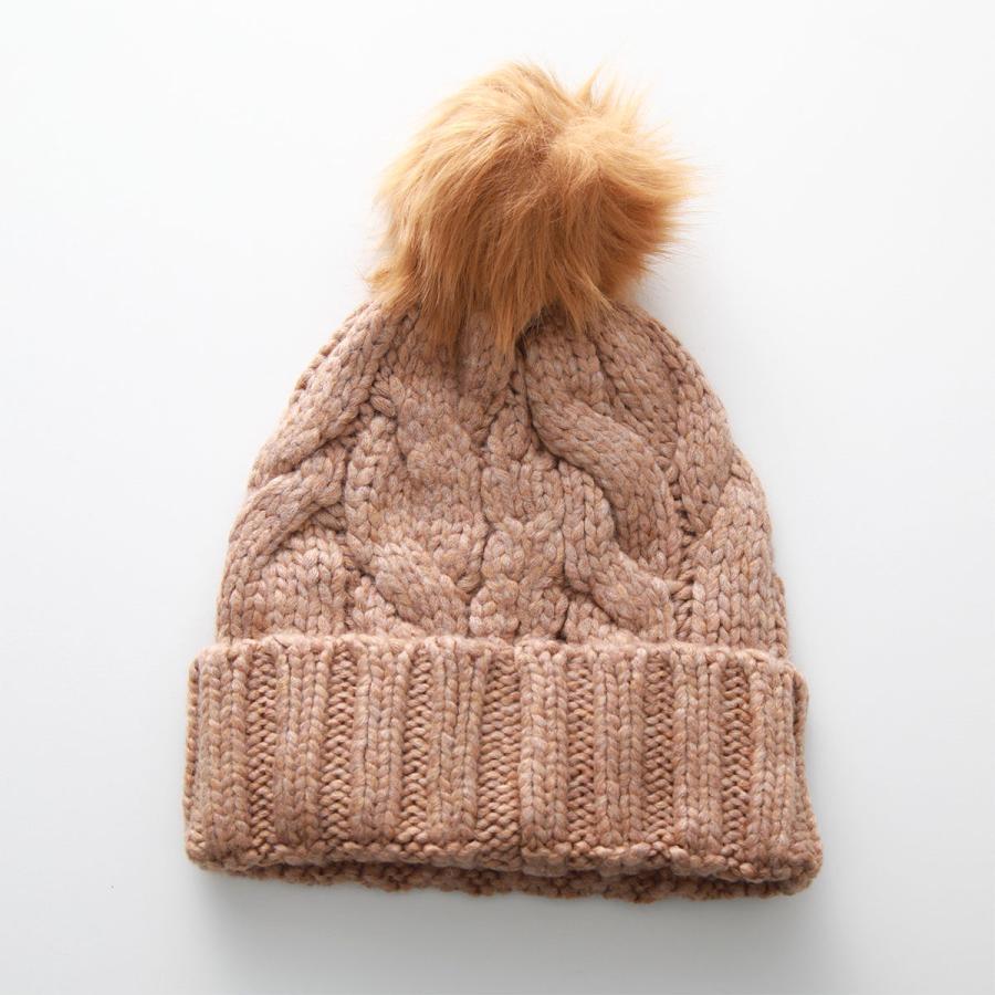 UGG アグ ニット帽 W CABLE BEANIE POM ケーブル ビーニー ポム UGG アグ ニット帽 W CABLE BEANIE POM ケーブル ビーニー ポム