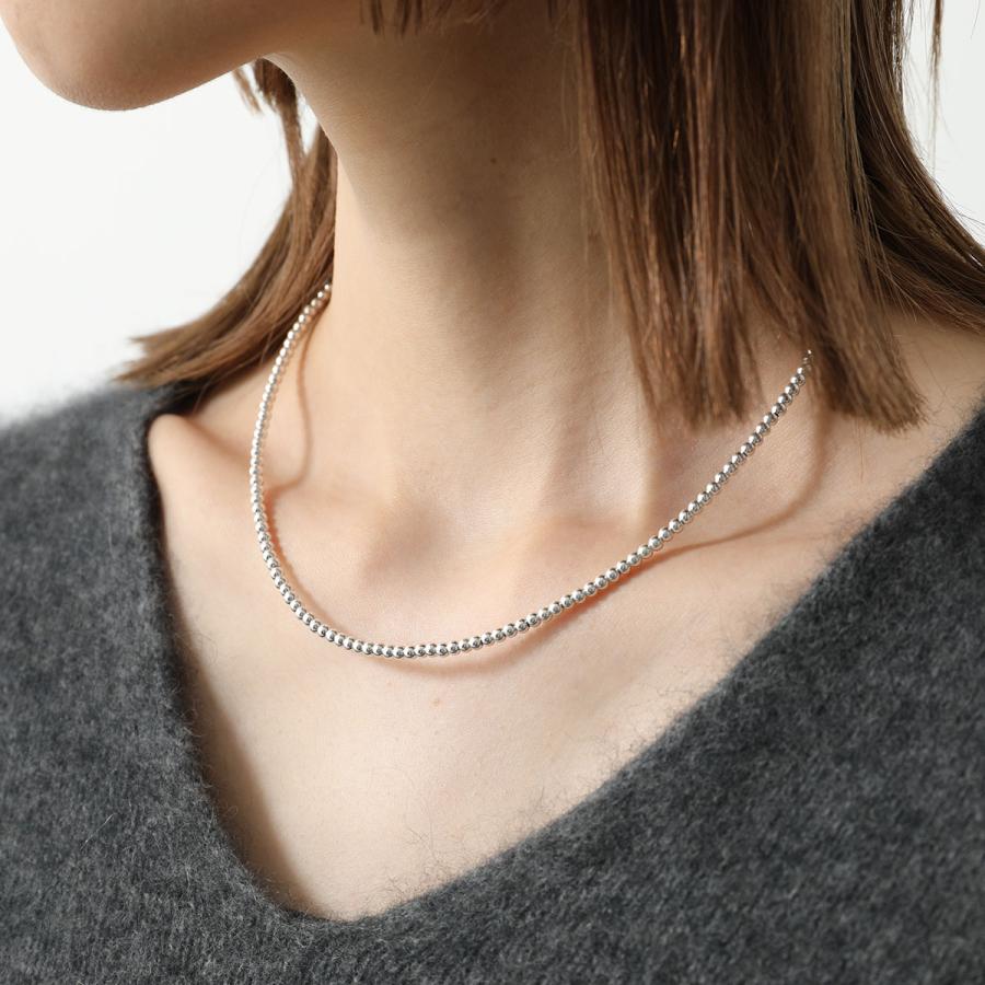 Nina＆Jules（ニナ・エ・ジュール） ネックレス 3MM BEADED NECKLACE