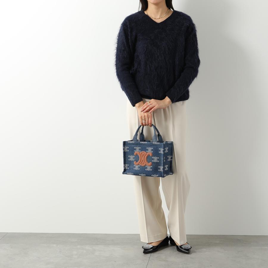 新品未使用 CELINE スモールカバ ネイビー CELINE（セリーヌ） バーティカルカバスモール 2WAYバッグ トート