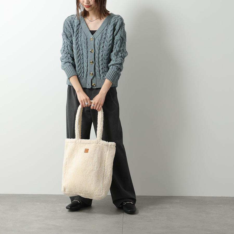 APC A.P.C. アーペーセー トートバッグ tote lou COGXD M61857 レディース ボア ムートン 鞄 AAD/ECRU｜s-musee｜04