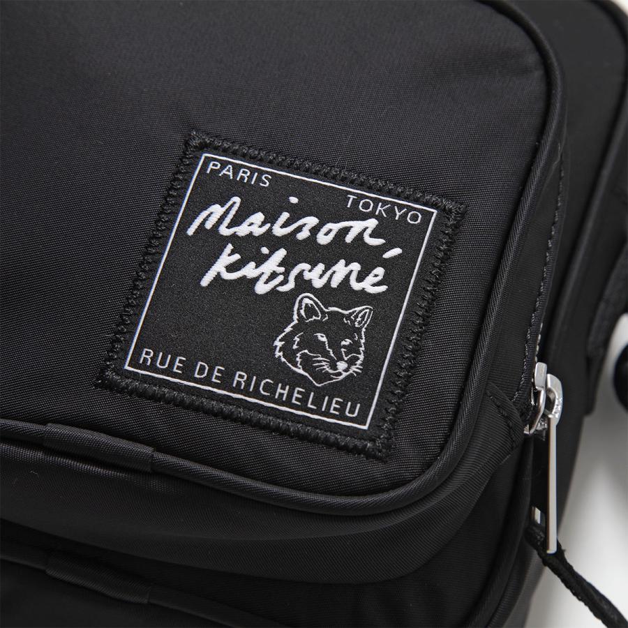 MAISON KITSUNE メゾンキツネ ショルダーバッグ MM05165WQ1001 MAISON KITSUNE メゾンキツネ ショルダーバッグ MM05165WQ1001
