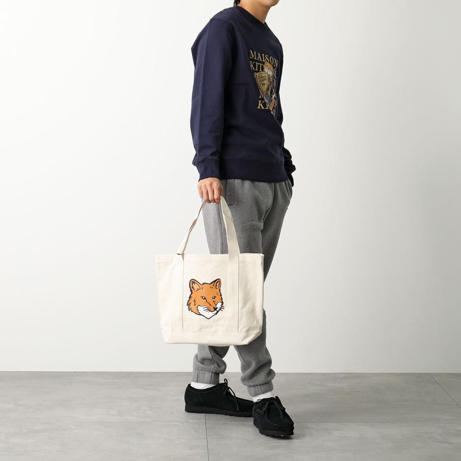 MAISON KITSUNE（メゾン キツネ） トートバッグ FOX HEAD ナチュラル