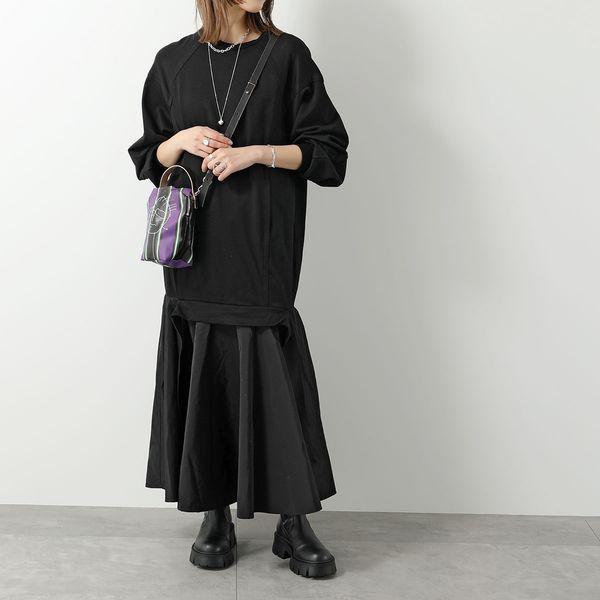 Plan C プランシー ショルダーバッグ VERTICAL PILI PRINTED POCHETE