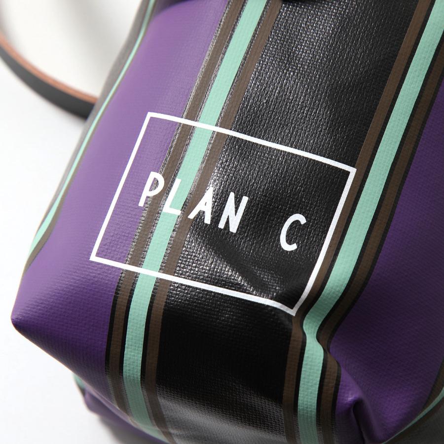 Plan C プランシー ショルダーバッグ VERTICAL PILI PRINTED POCHETE