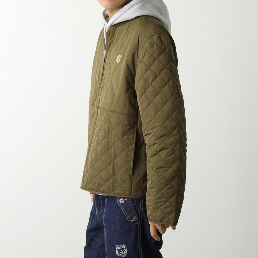 MAISON KITSUNE メゾンキツネ ブルゾン QUILTED BLOUSON WITH MAISON KITSUNE メゾンキツネ ブルゾン QUILTED BLOUSON WITH