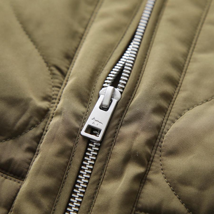 MAISON KITSUNE メゾンキツネ ブルゾン QUILTED BLOUSON WITH MAISON KITSUNE メゾンキツネ ブルゾン QUILTED BLOUSON WITH
