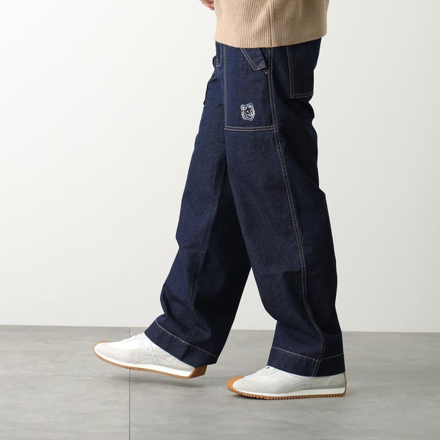 MAISON KITSUNE（メゾン キツネ） ジーンズ FOX HEAD PATCH INDIGO