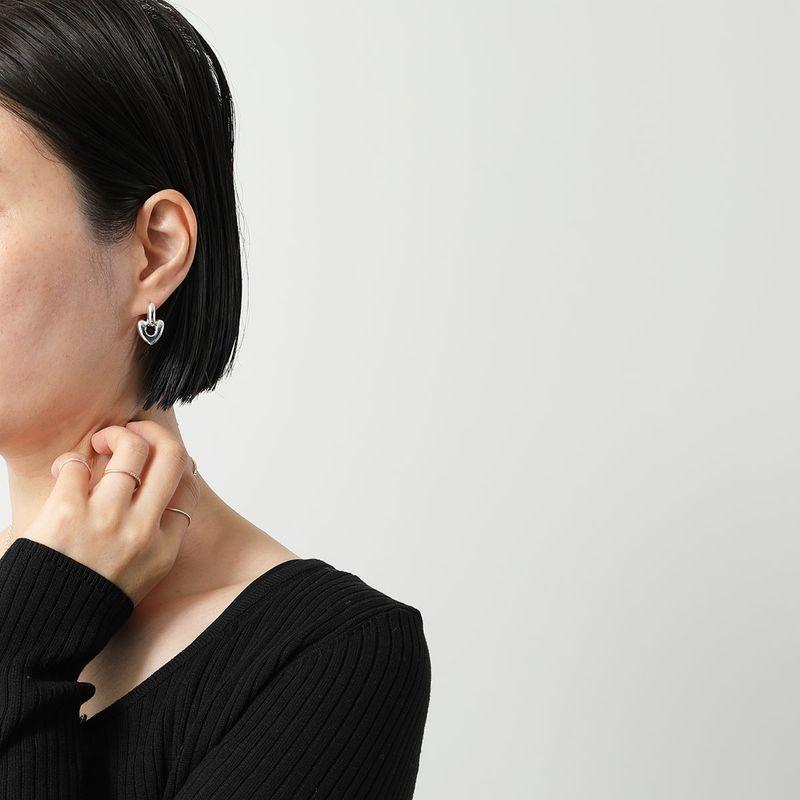 ANNIKA INEZ（アニカイネズ） ピアス Heart Drop Earrings Sml E966