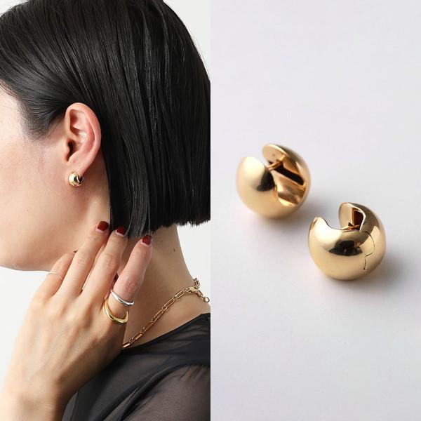 ANNIKA INEZ アニカイネズ ピアス Cigar Band Hoops Sml E975-SML 