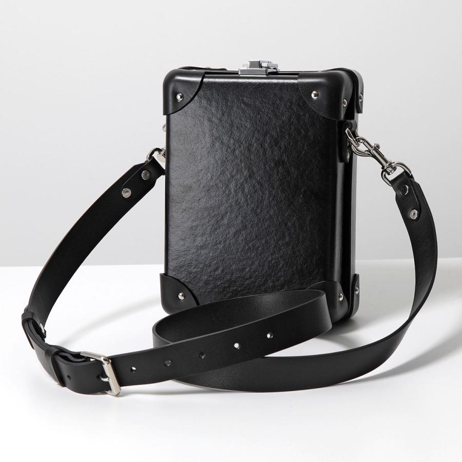 【美品】グローブトロッター ショルダーバッグ ダークグレー クロスボディ グローブ・トロッター 日本限定メイフェアケース | グローブ