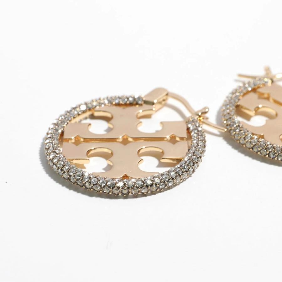 TORY BURCH（トリーバーチ） ピアス MILLER PAVE HOOP ミラー パヴェ