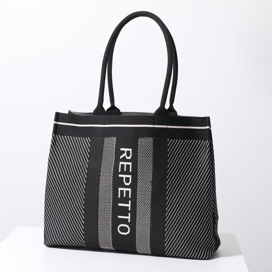 repetto レペット　ショッピングバッグ 新品未使用 素敵プライス更新商品 repetto（レペット） トートバッグ KNITTED SHOPPING BAG ニット