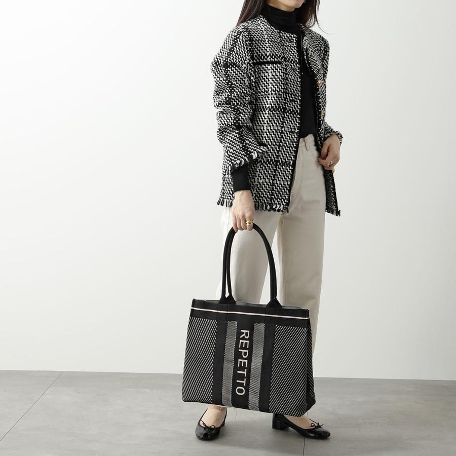 repetto レペット トートバッグ KNITTED SHOPPING BAG ニット repetto レペット トートバッグ KNITTED SHOPPING BAG ニット