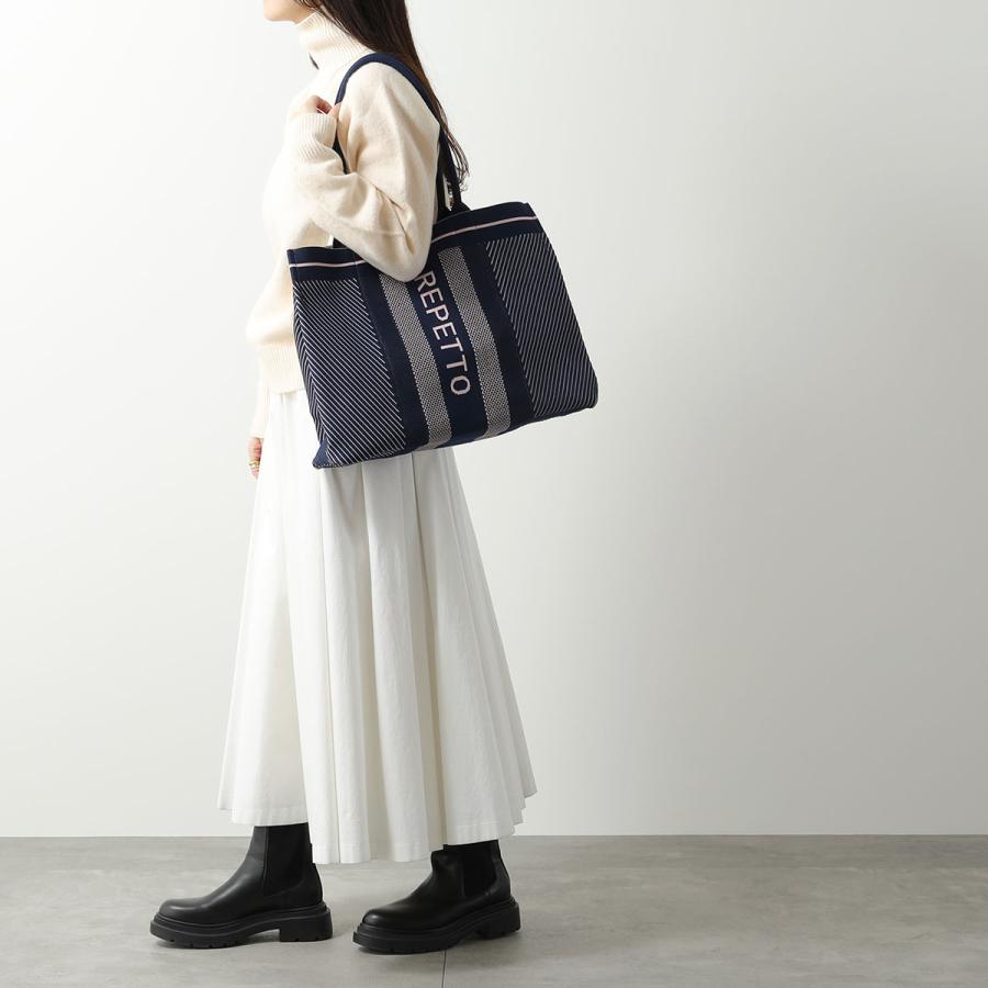 repetto（レペット） トートバッグ KNITTED SHOPPING BAG ニット 