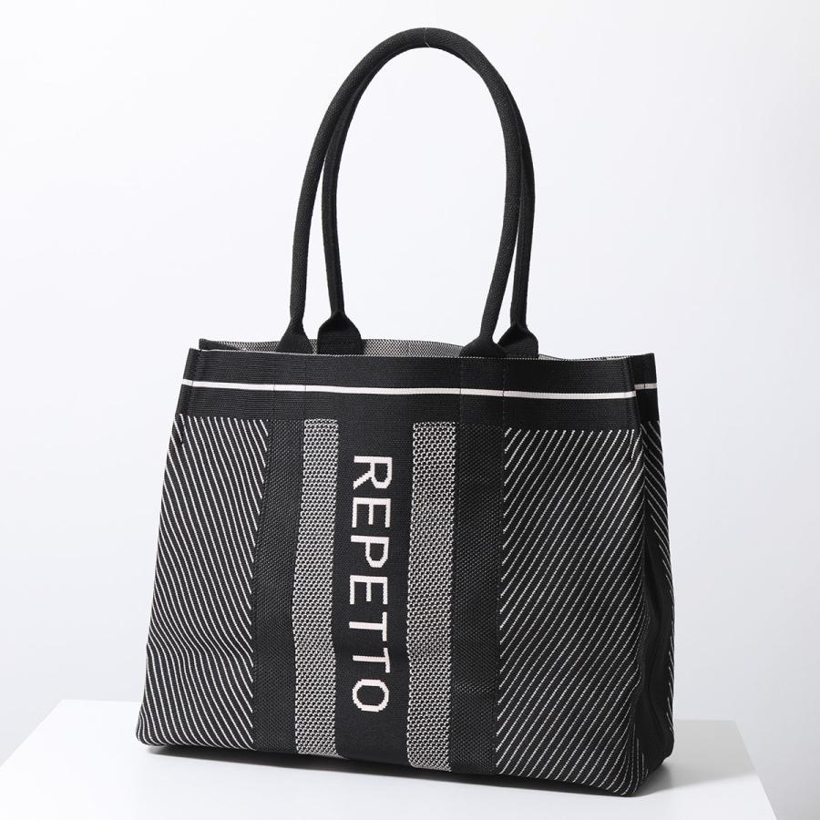repetto（レペット） トートバッグ KNITTED SHOPPING BAG ニット