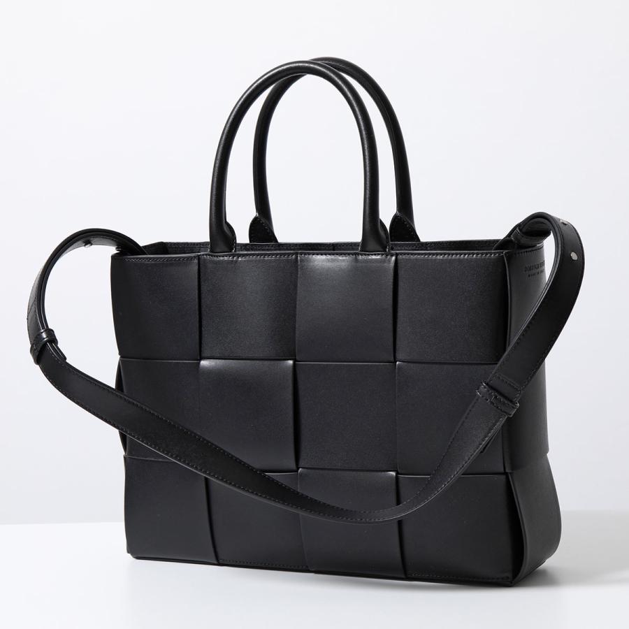 BOTTEGA VENETA ボッテガヴェネタ ショルダーバッグ SMALL ARCO スモール アルコ 766954 VB1K0 メンズ マキシイントレチャート 鞄 8480/BLACK-SILVER｜s-musee｜07