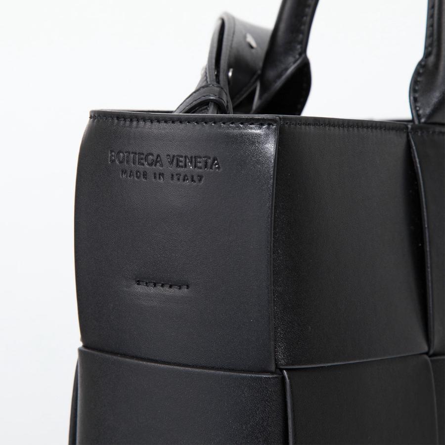 BOTTEGA VENETA ボッテガヴェネタ ショルダーバッグ SMALL ARCO スモール アルコ 766954 VB1K0 メンズ マキシイントレチャート 鞄 8480/BLACK-SILVER｜s-musee｜10