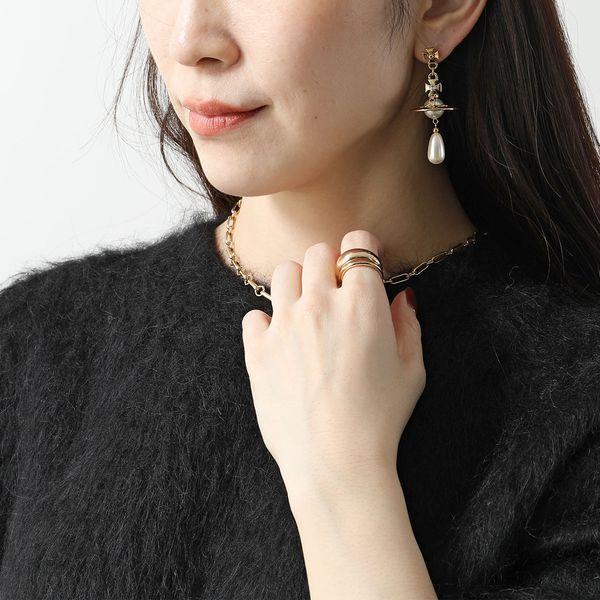 Vivienne Westwood ヴィヴィアンウエストウッド ピアス PEARL DROP EARRINGS 62020034 レディース 立体オーブ パール アクセサリー カラー3色｜s-musee｜05