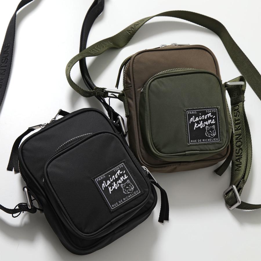 MAISON KITSUNE メゾンキツネ ショルダーバッグ LM05165WQ1001 MAISON KITSUNE メゾンキツネ ショルダーバッグ LM05165WQ1001