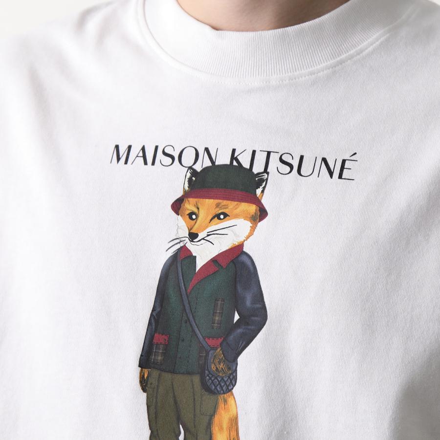 MAISON KITSUNE KITSUNE×Barbour メゾンキツネ バブアー Tシャツ