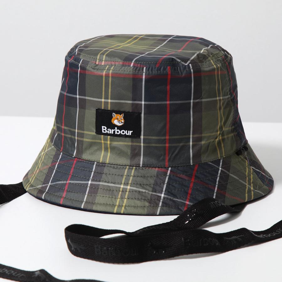 MAISON KITSUNE（メゾン キツネ） × BARBOUR バブアー コラボ バケット
