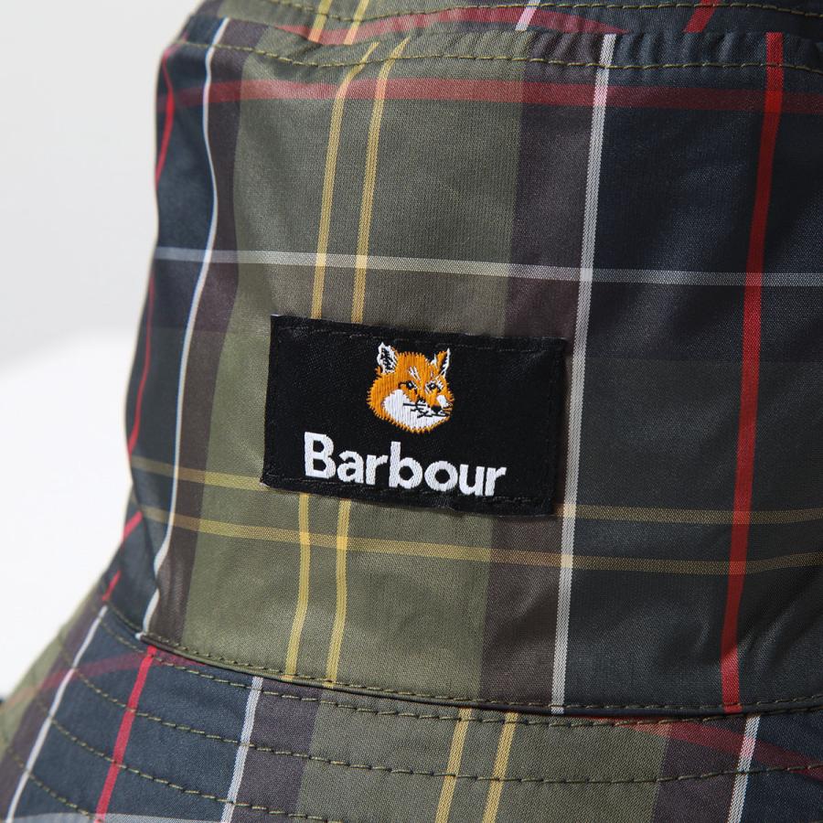 MAISON KITSUNE（メゾン キツネ） × BARBOUR バブアー コラボ バケット