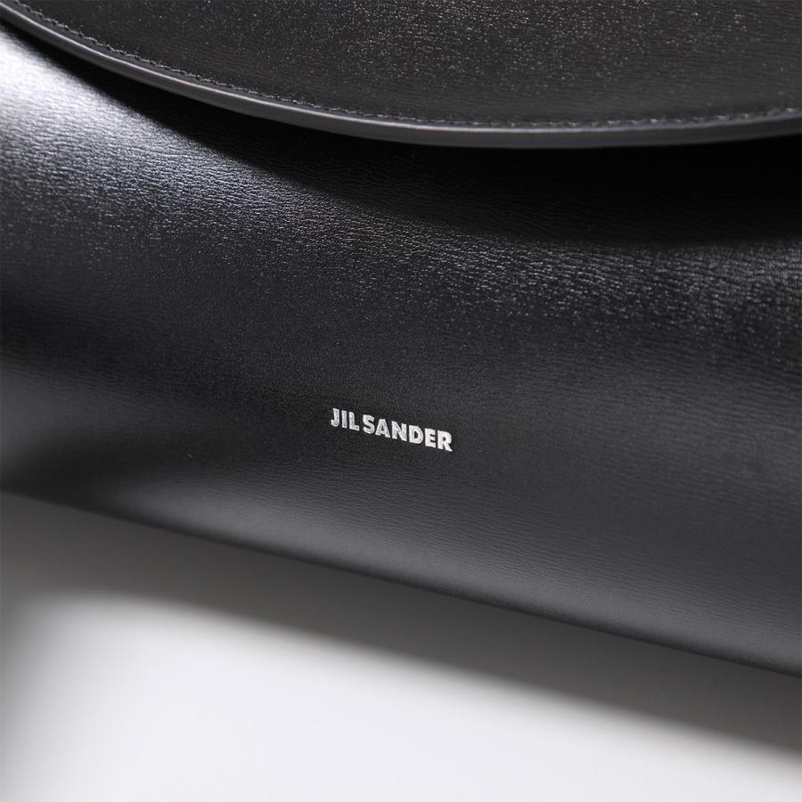 JIL SANDER ジルサンダー ショルダーバッグ CANNOLO GRANDE カンノーロ J08WD0051 P5609 P4840 P5355 メンズ ラージ レザー クロスボディ 鞄 001/BLACKの画像