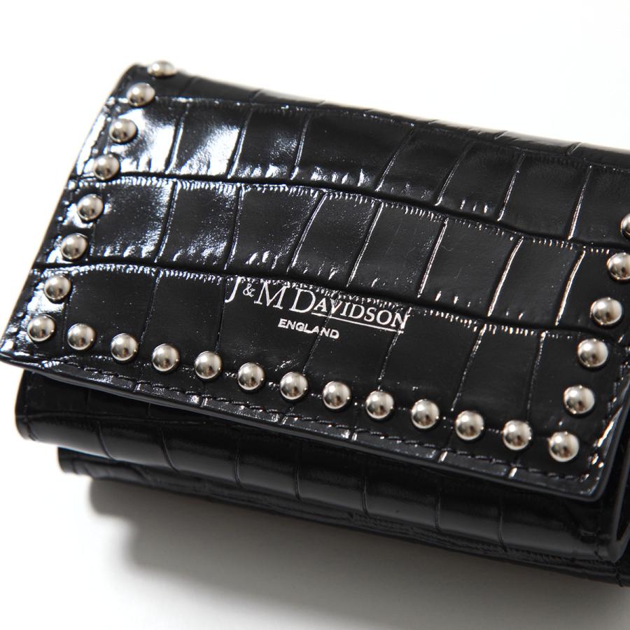 出品本日まで⭐️美品⭐️J&M DAVIDSON フォールドウォレット J&M Davidson（J＆Mデヴィッドソン） 三つ折り財布 FOLD WALLET WITH