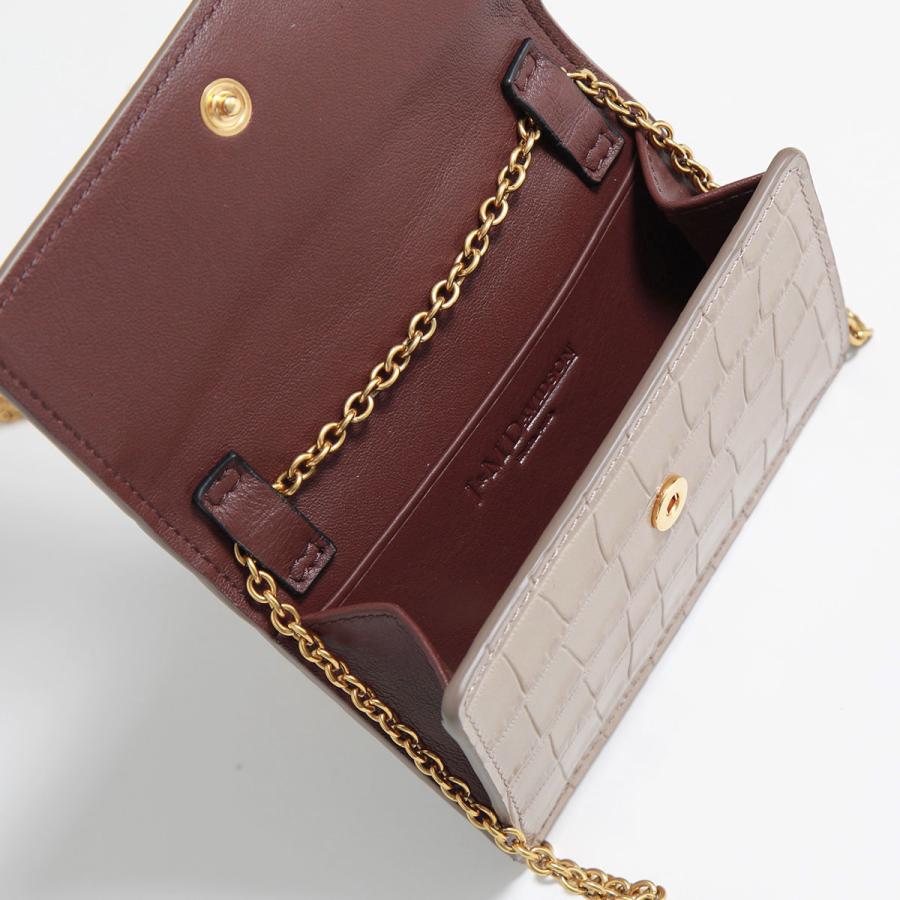 J&M Davidson DAVIDSON チェーンウォレット EMBOSSED CROC CHAIN J&M Davidson DAVIDSON チェーンウォレット EMBOSSED CROC CHAIN