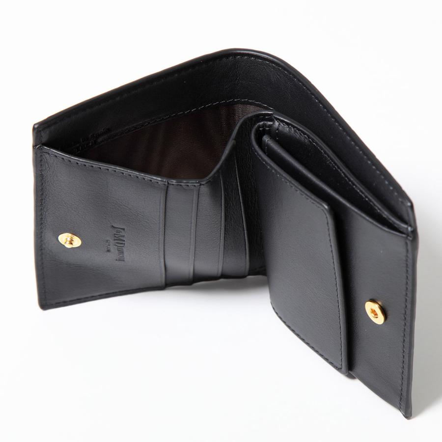 J&M DAVIDSON クロコ型 レザー 二つ折り カードケース 財布 J&M Davidson（J＆Mデヴィッドソン） 二つ折り財布 BI-FOLD WALLET