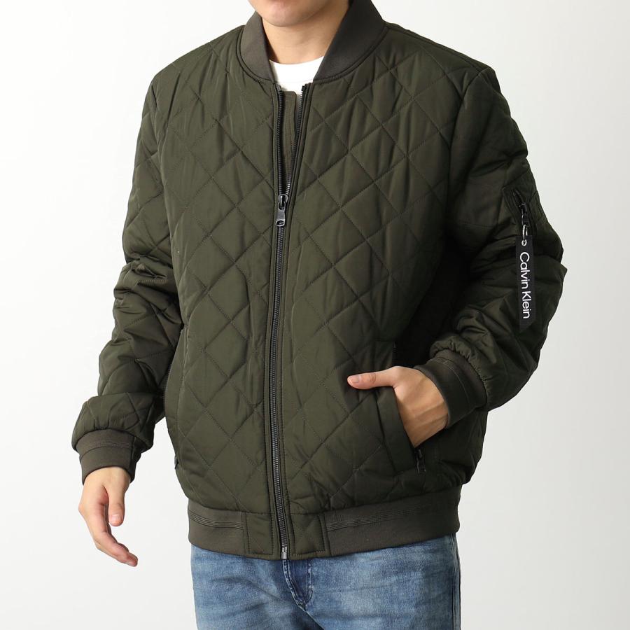 カルバンクライン コーデュロイジャケット 刺繍 ボア キルティング 黒 XL southcoast_cm255696