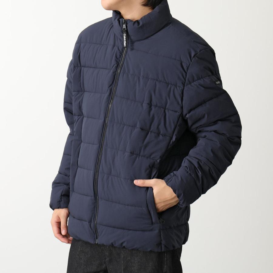 Calvin Klein カルバンクライン 中綿ジャケット STRETCH PUFFER JACKET CM355297 メンズ アウター  スタンドカラー ロゴパッチ カラー4色