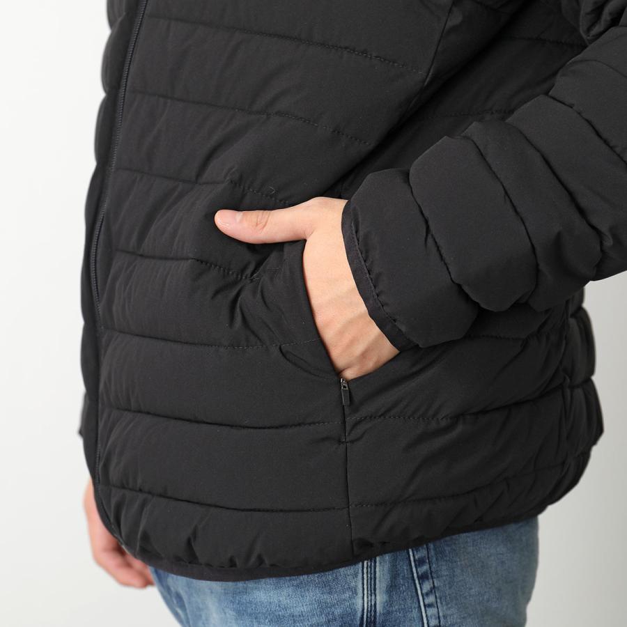 Calvin Klein カルバンクライン 中綿ジャケット SHERPA LINED HOODED STRETCH PUFFER CM155780 メンズ アウター ボア フード ロゴ BLACK｜s-musee｜07