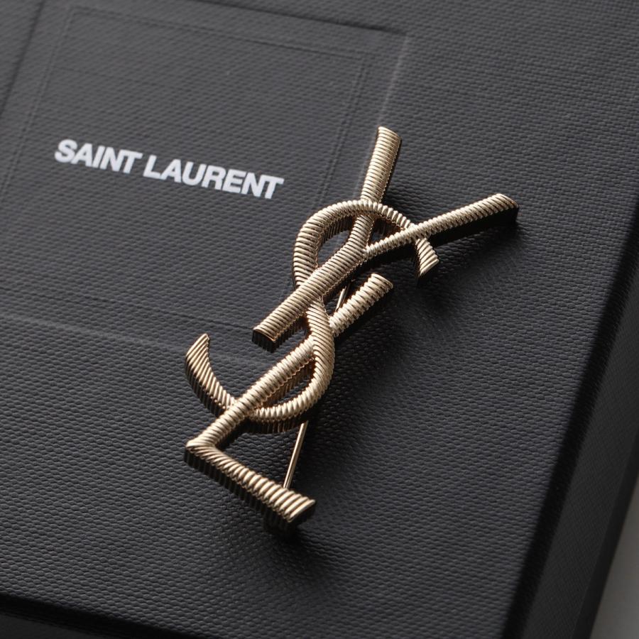 SAINT LAURENT サンローラン ブローチ CASSANDRE BROCHE SAINT LAURENT サンローラン ブローチ CASSANDRE BROCHE