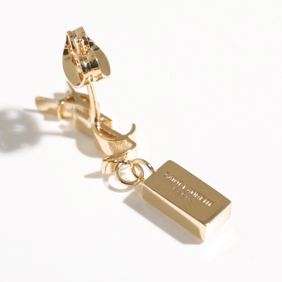 希少 サンローラン ピアス チェーン ラインストーン ユニセックス SAINT LAURENT サンローラン ピアス 746624 Y1526 レディース