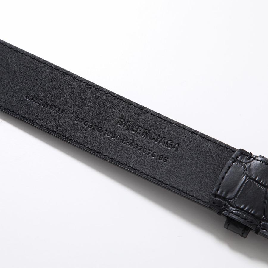 BALENCIAGA バレンシアガ ベルト 570370 1ROBY メンズ レザー BALENCIAGA バレンシアガ ベルト 570370 1ROBY メンズ レザー
