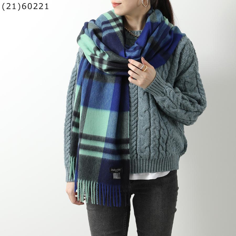 Joshua Ellis ジョシュアエリス マフラー 190×70 Ripple Cashmere