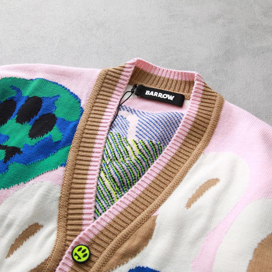 BARROW バロー カーディガン WOOL CARDIGAN F3BWUACA103 メンズ ニット 
