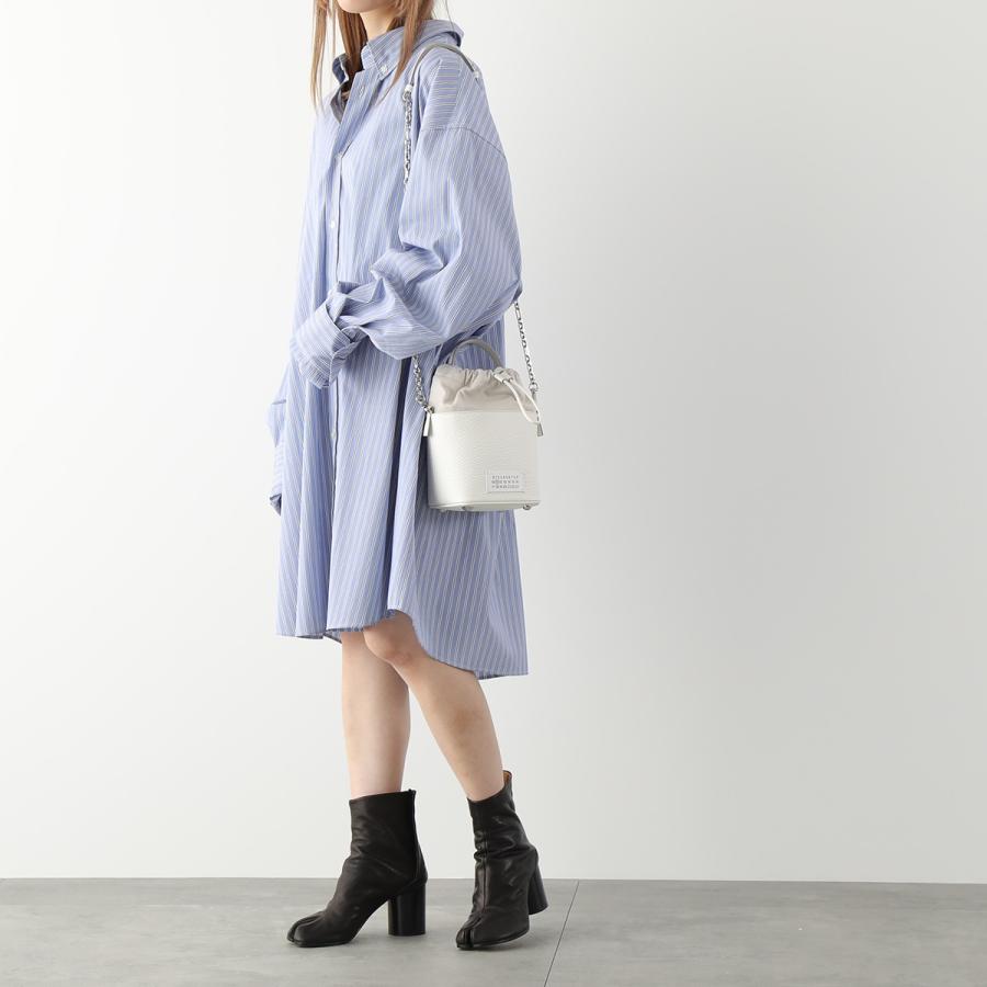 Martin Margiela マルタンマルジェラ 5AC マイクロ レザー チェーンショルダーバッグ S61WG0035 ホワイト Maison Margiela（メゾンマルジェラ） マルジェラ ショルダーバッグ